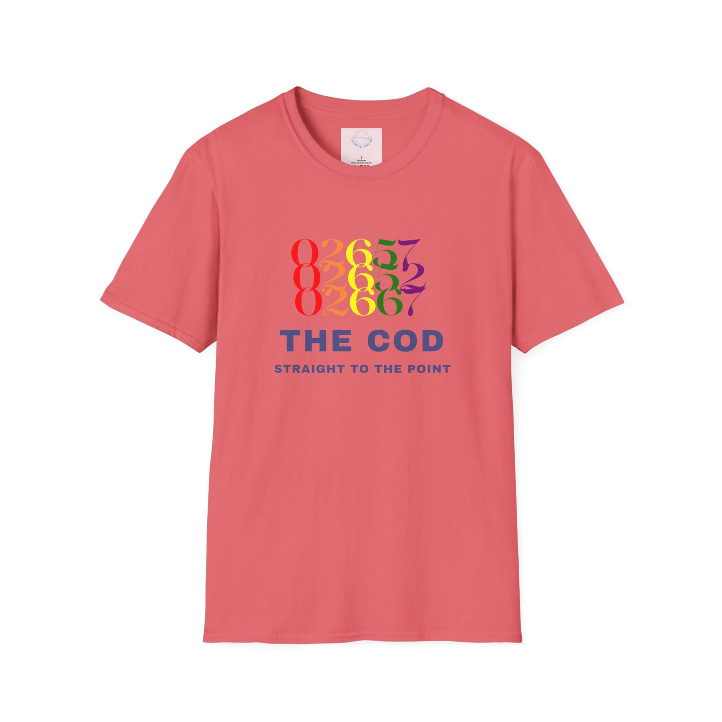 The Cod: Straight to the Point Zip Code T-shirt