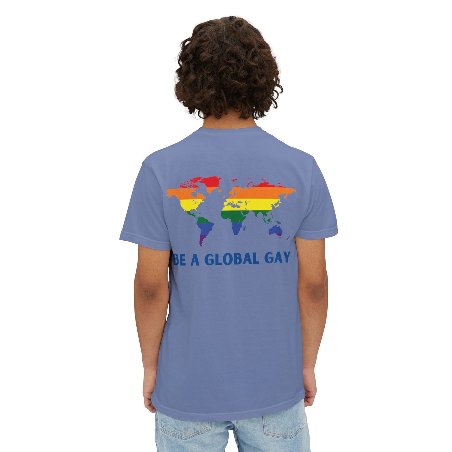 Be A Global Gay Pocket Tee