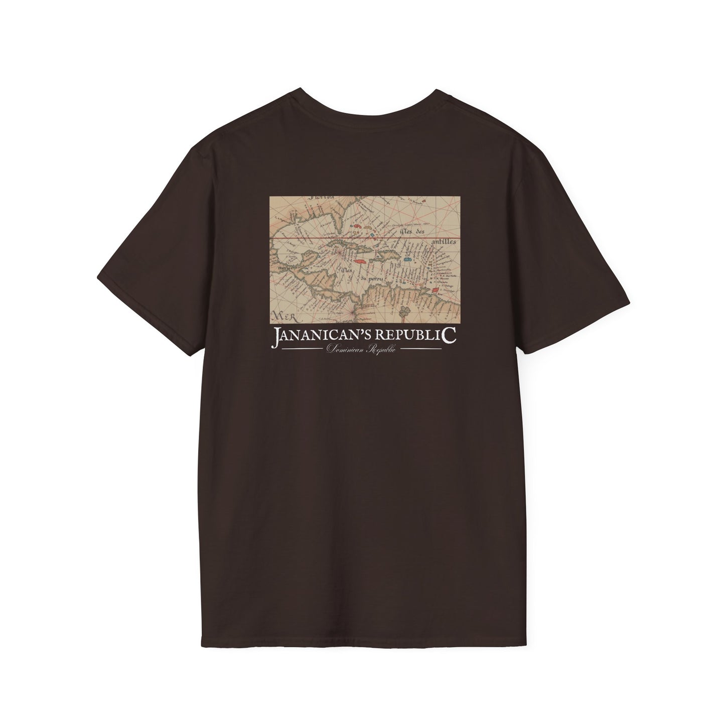 Classic Jananican's Republic - Caribbean Map