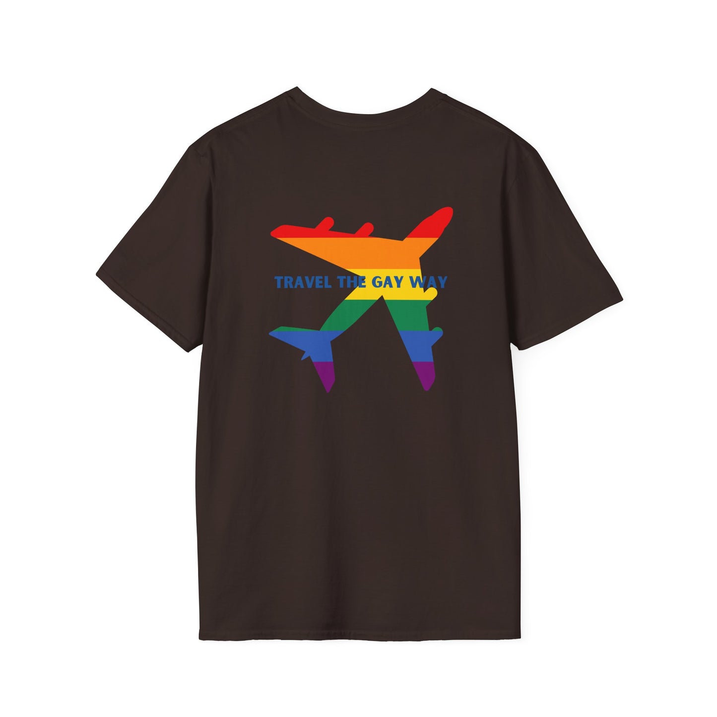 Travel the Gay Way: Pride T-shirt