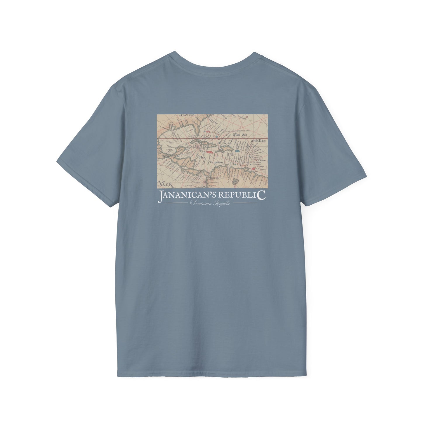 Classic Jananican's Republic - Caribbean Map