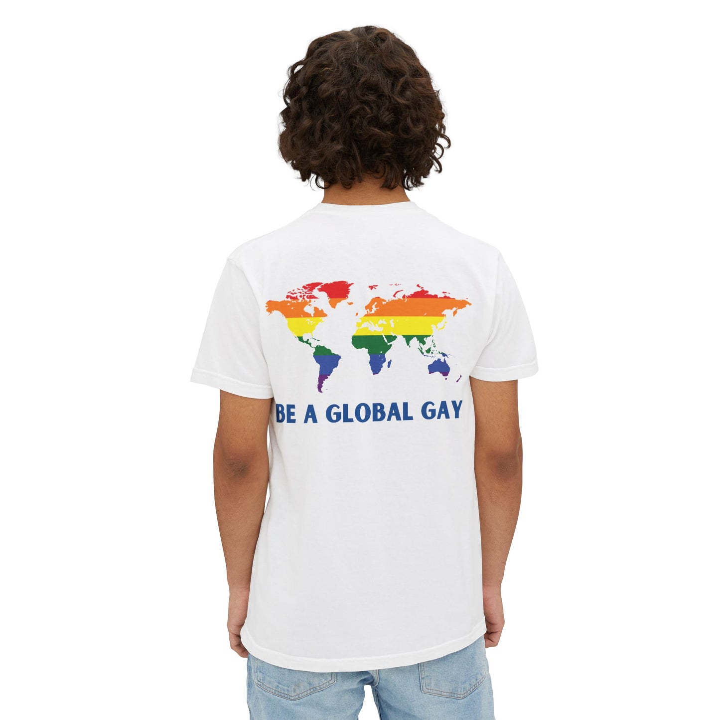 Be A Global Gay Pocket Tee