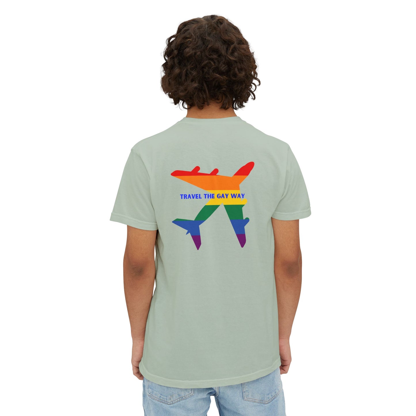 Travel the Gay Way Pocket Tee