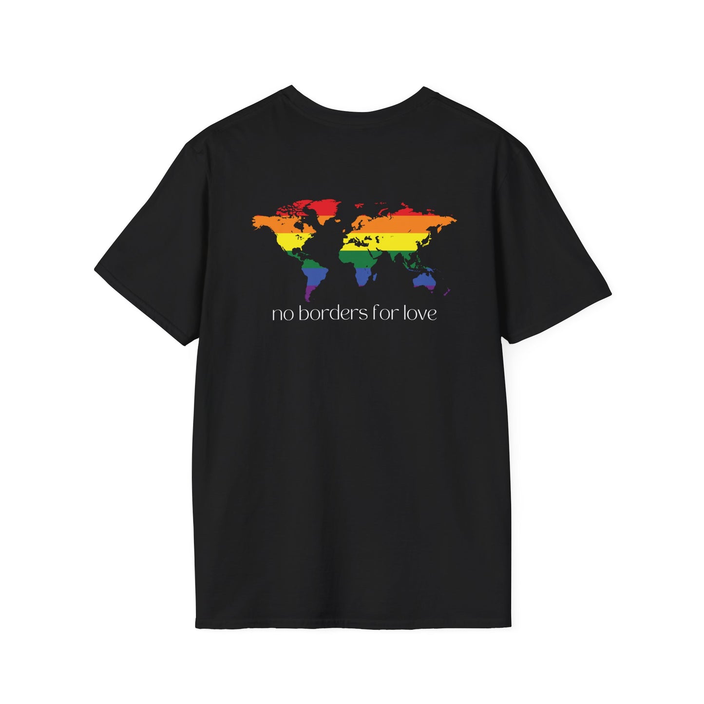 No Borders for Love: Pride T-shirt