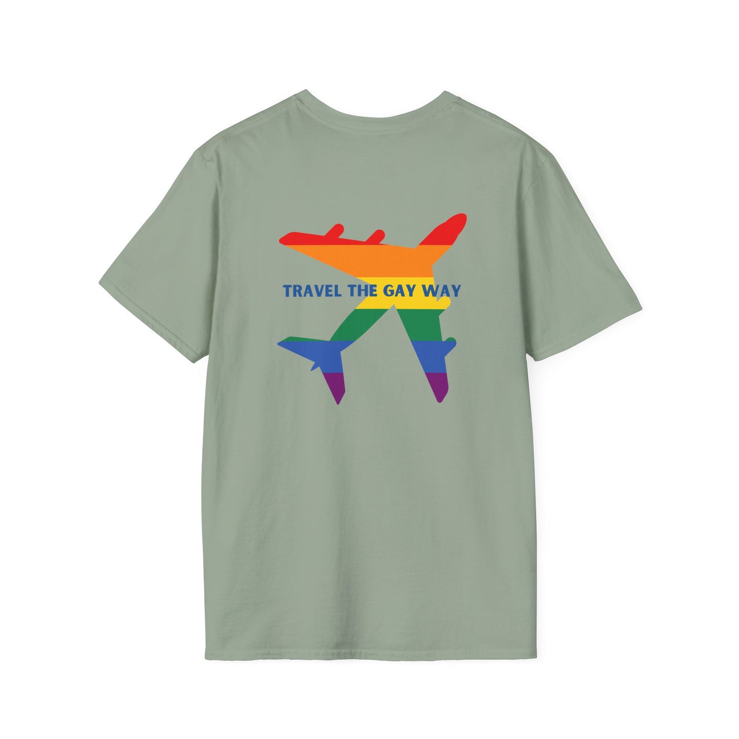 Travel the Gay Way: Pride T-shirt