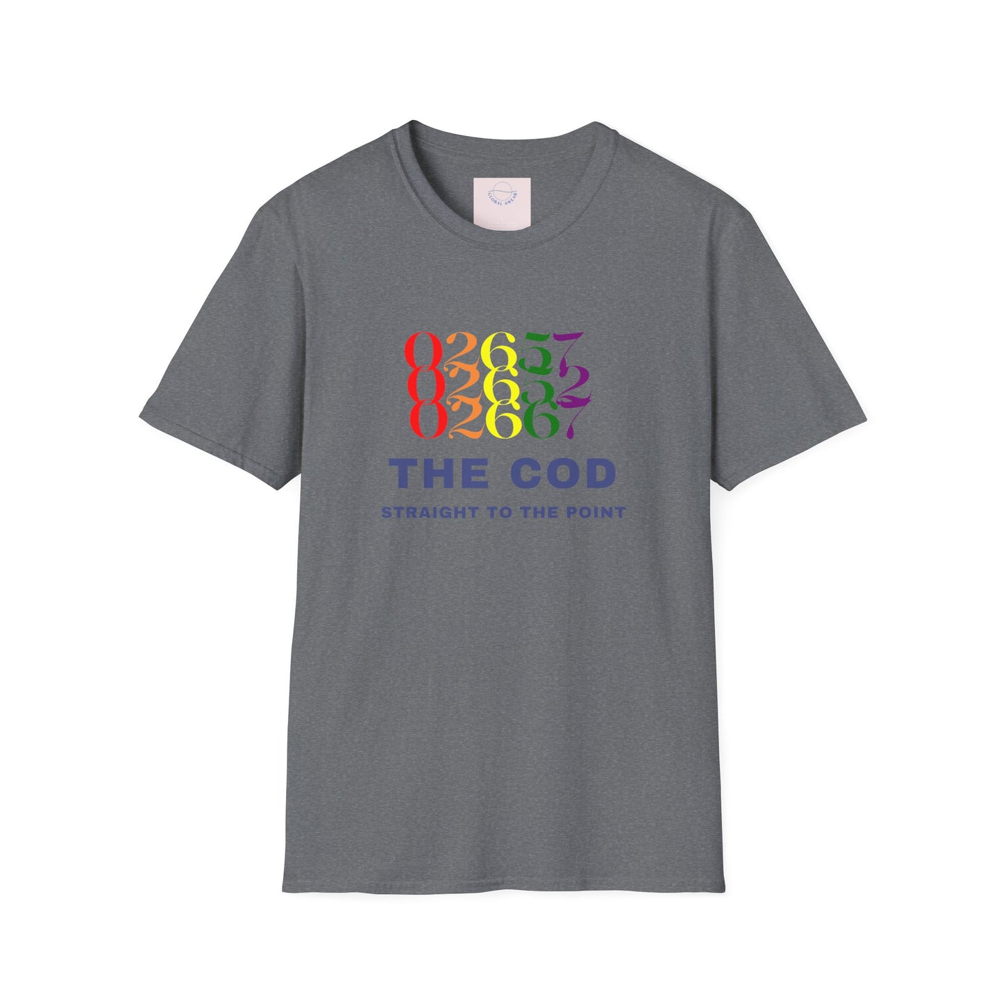 The Cod: Straight to the Point Zip Code T-shirt