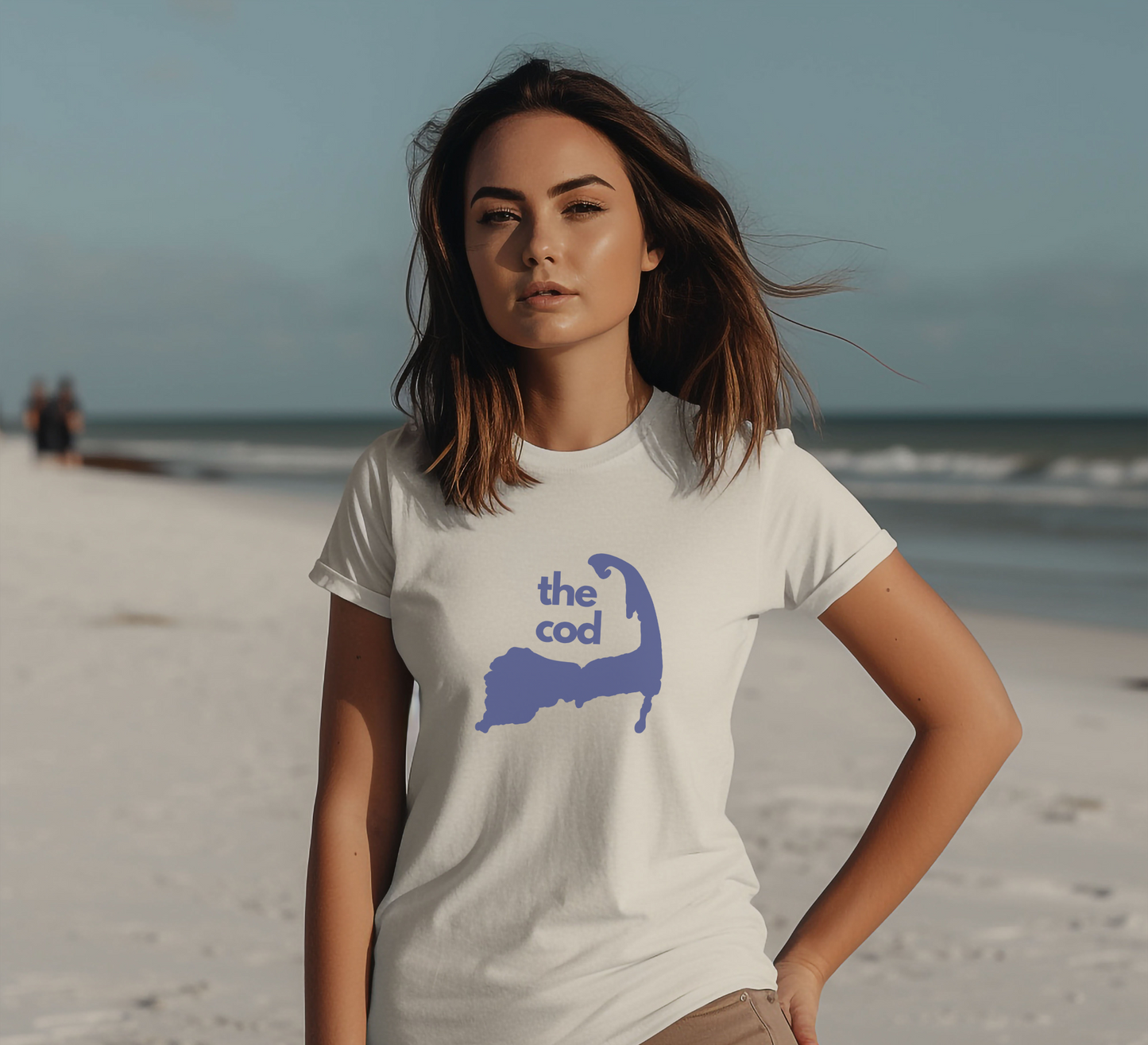 The Cod: Minimalist Map T-shirt