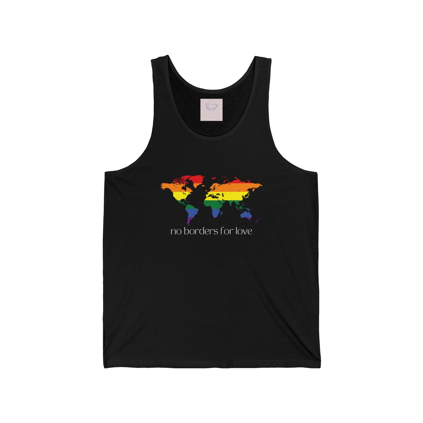 No Borders for Love: Pride Travel Tank
