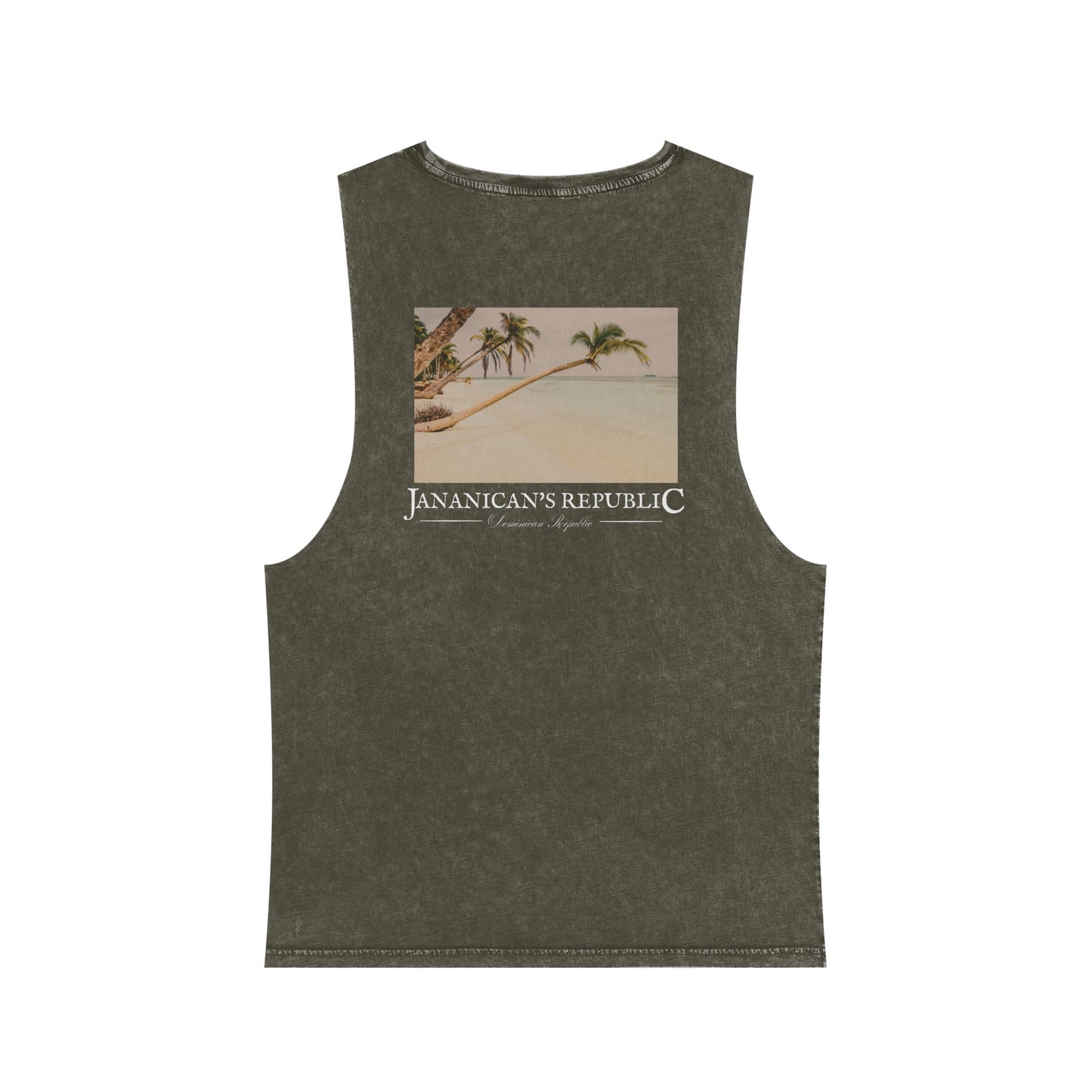 Jananican's Republic Unisex Stonewash Tank Top