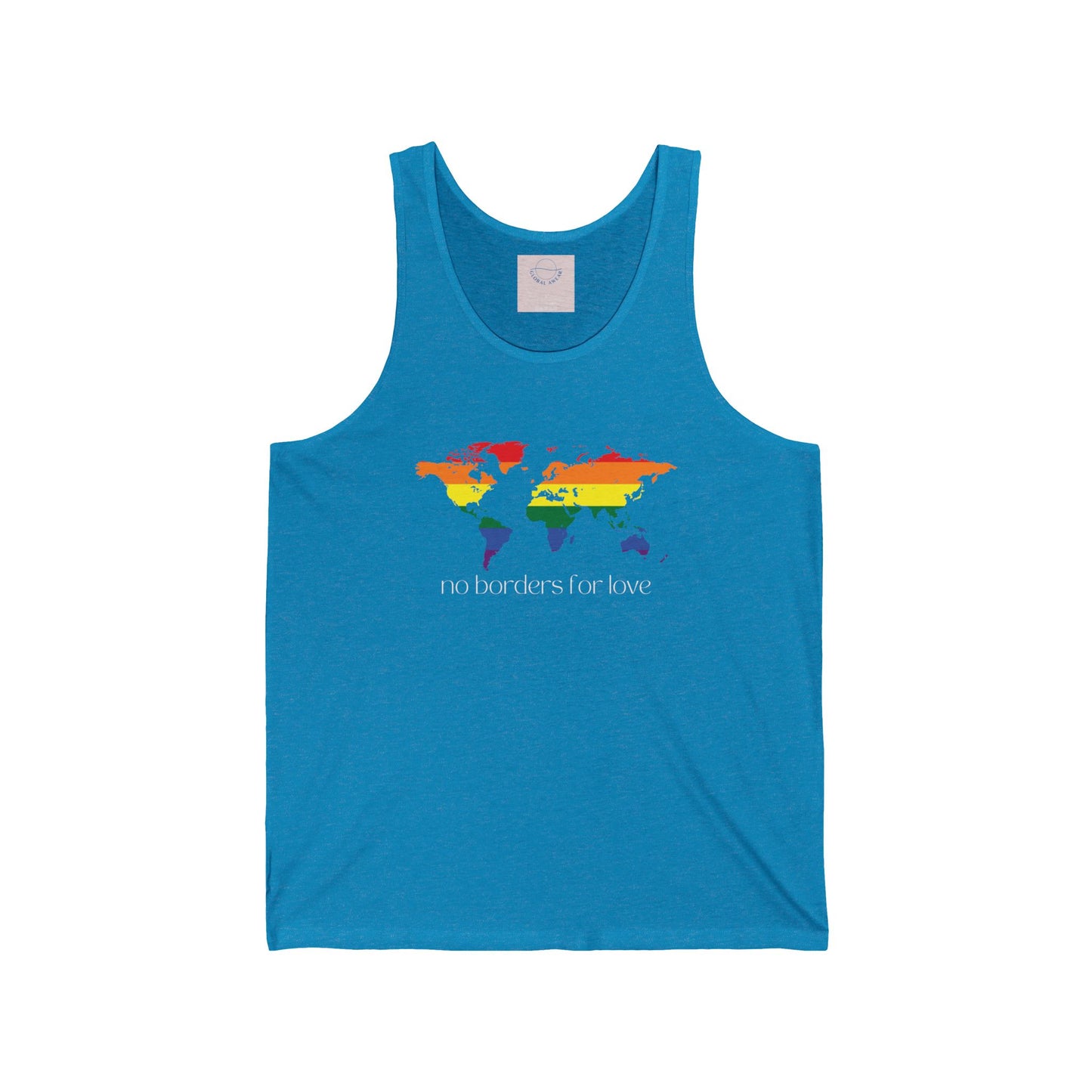 No Borders for Love: Pride Travel Tank