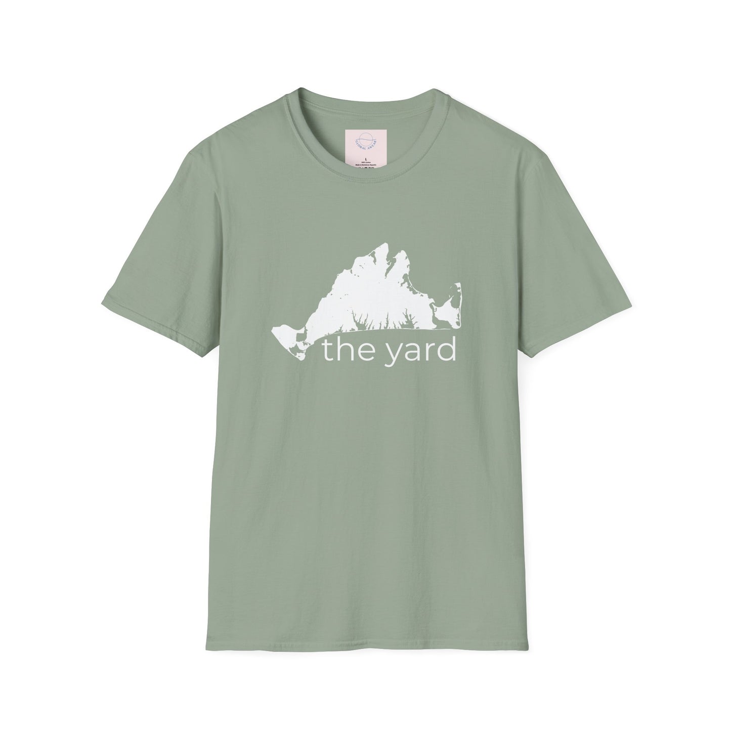 The Yard: Martha's Vineyard Map T-shirt