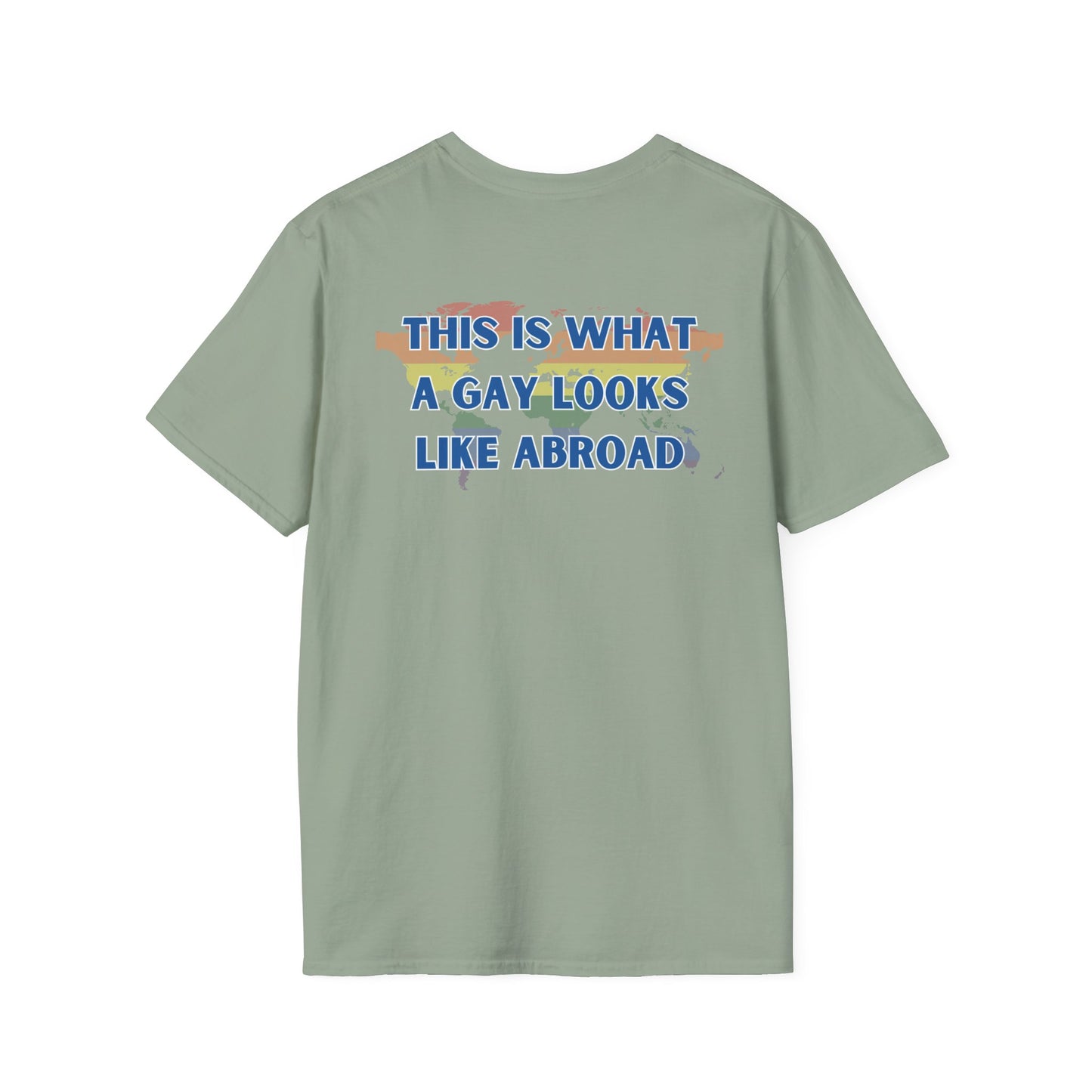What a Gay Looks Like Abroad: Pride T-shirt