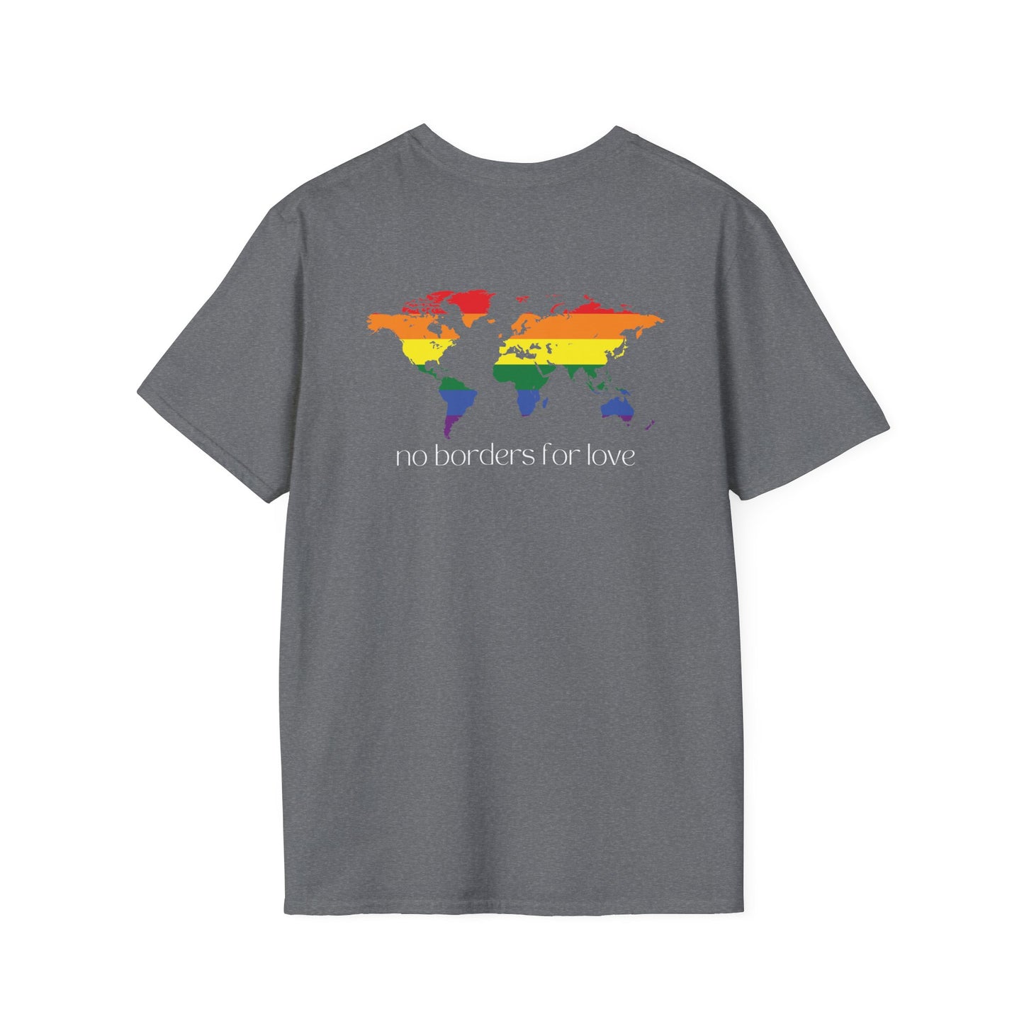 No Borders for Love: Pride T-shirt