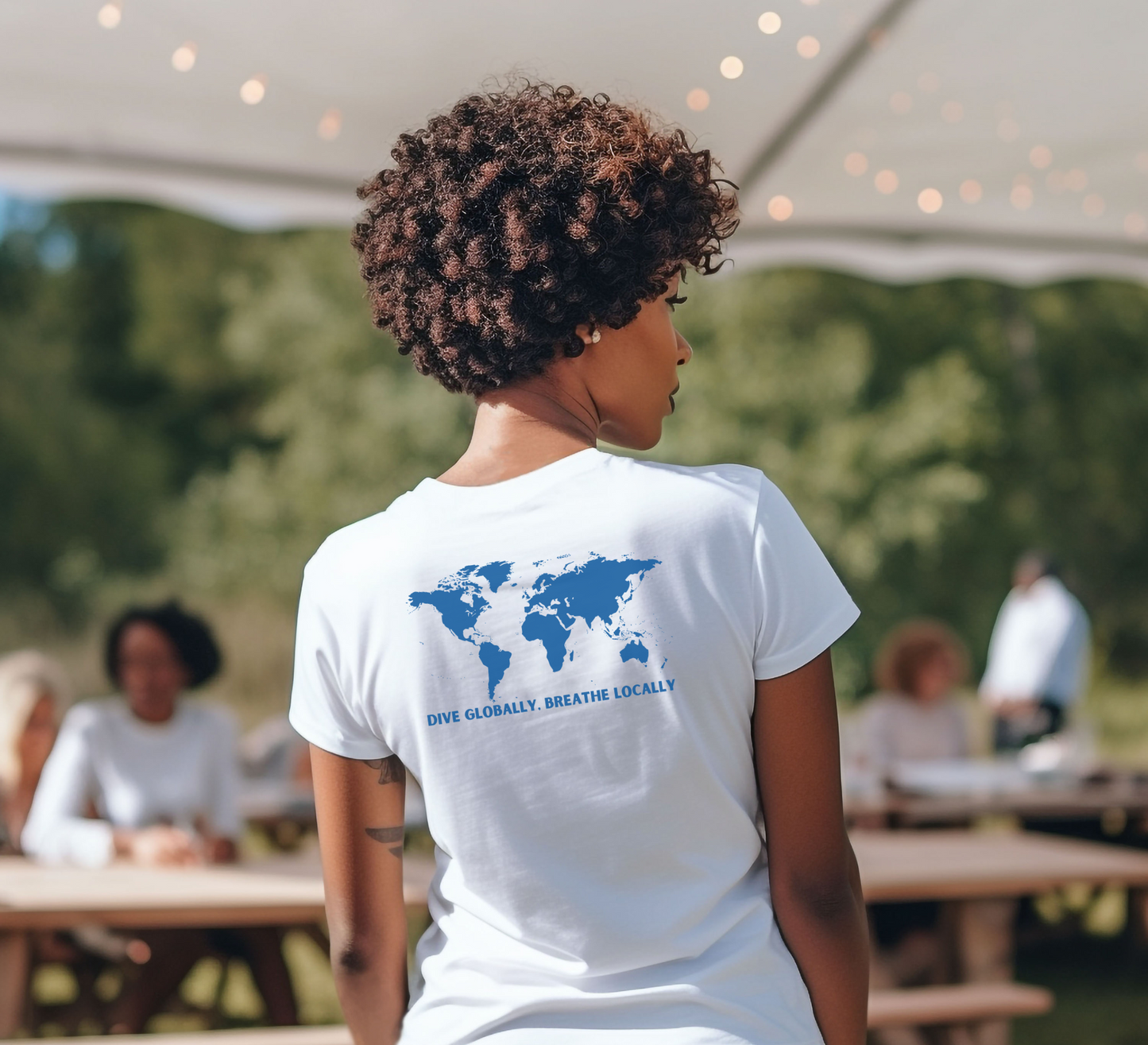 Dive Globally, Breathe Locally: Dive Tee