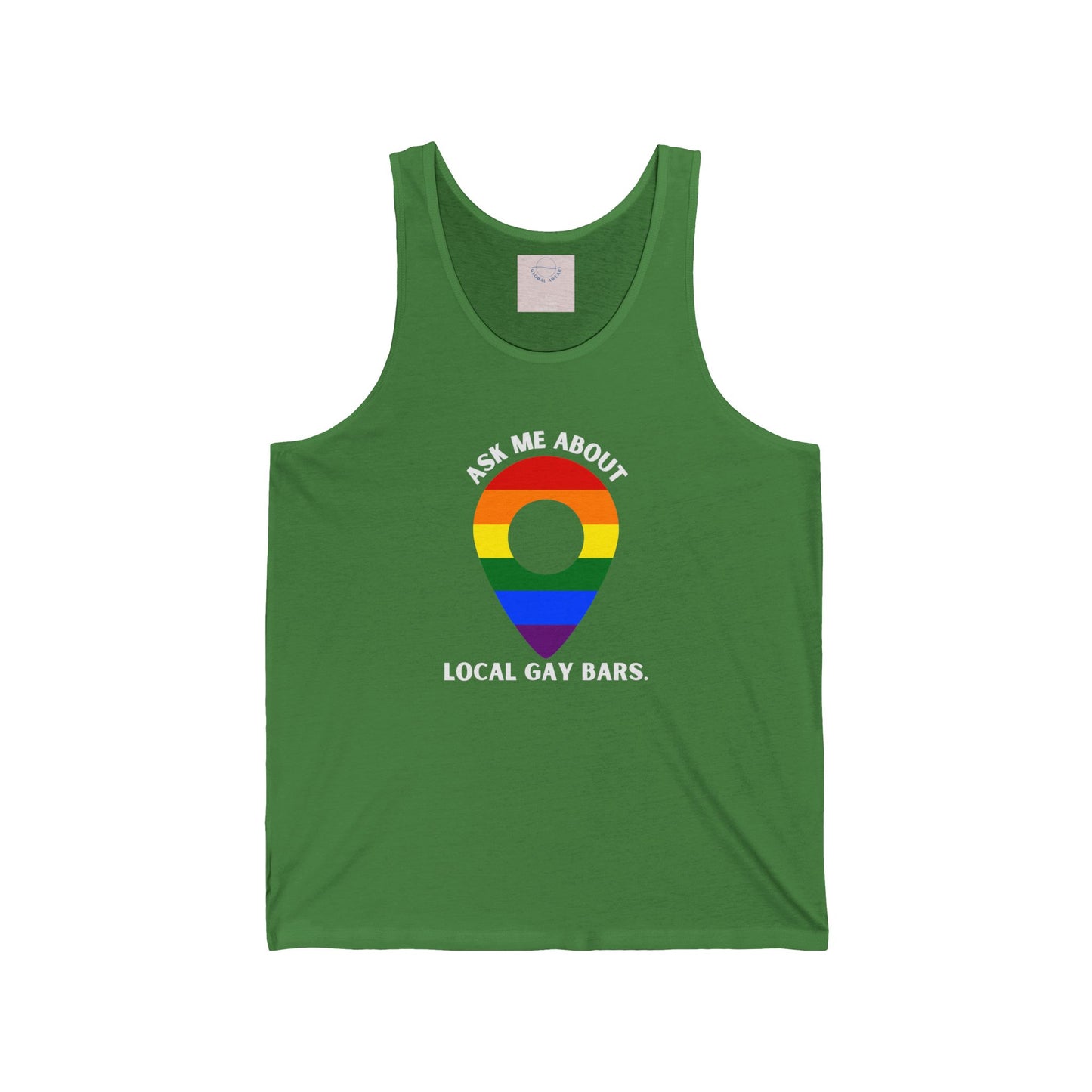 Ask Me About Local Gay Bars: Pride Travel Tank