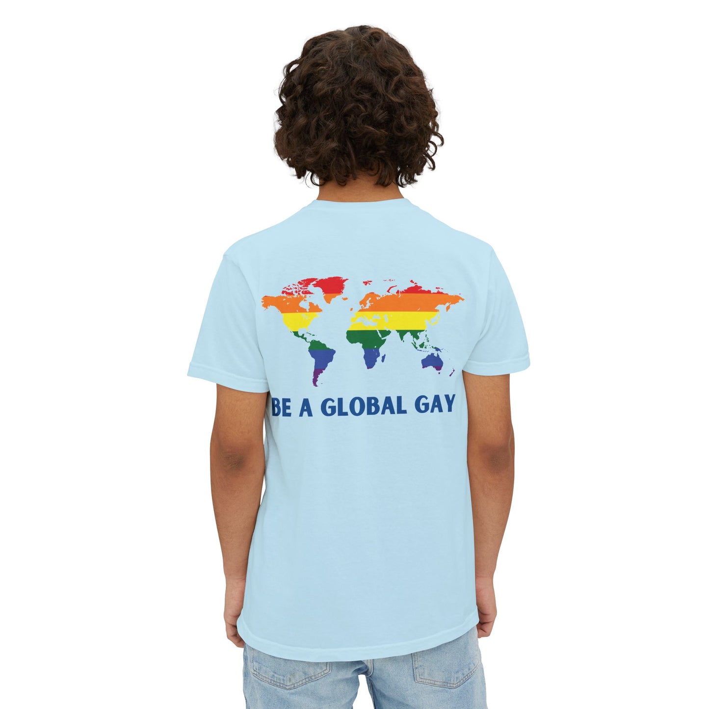 Be A Global Gay Pocket Tee