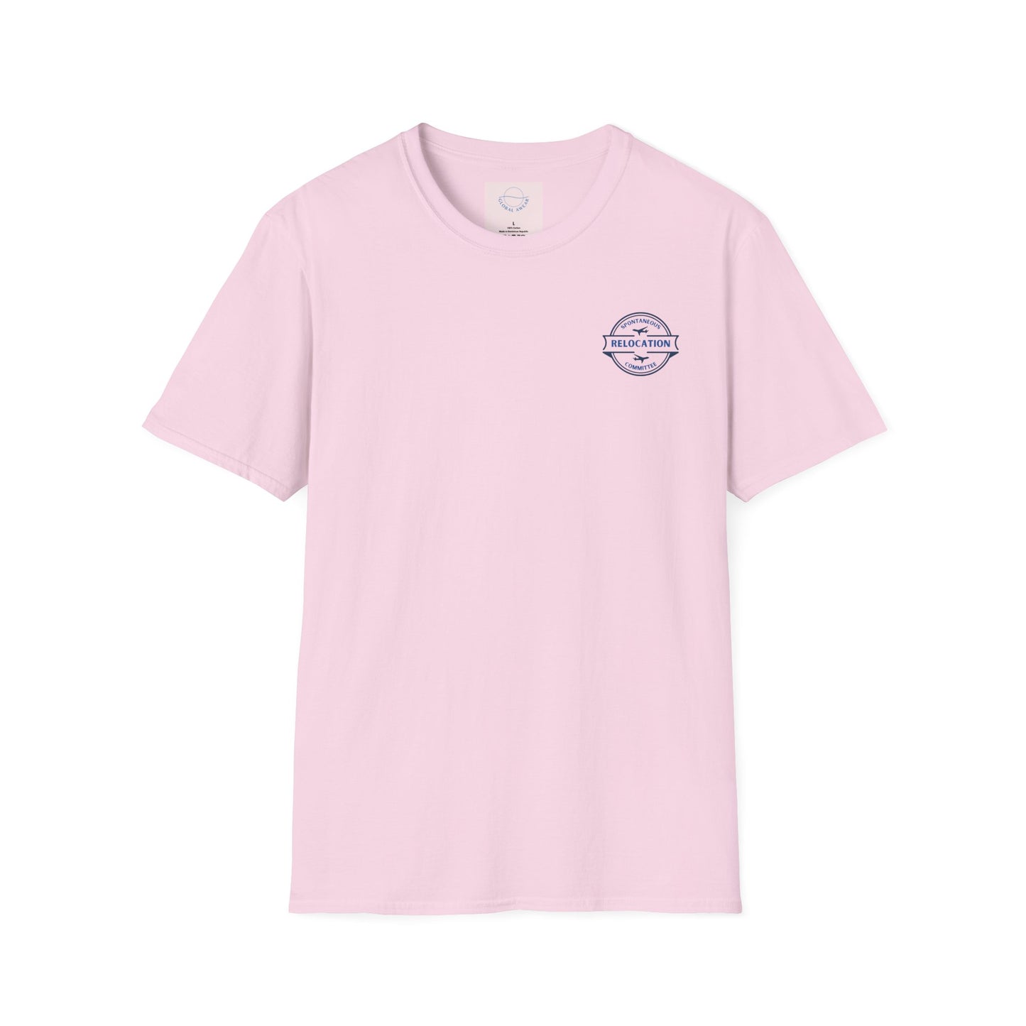 Spontaneous Relocation Club T-shirt