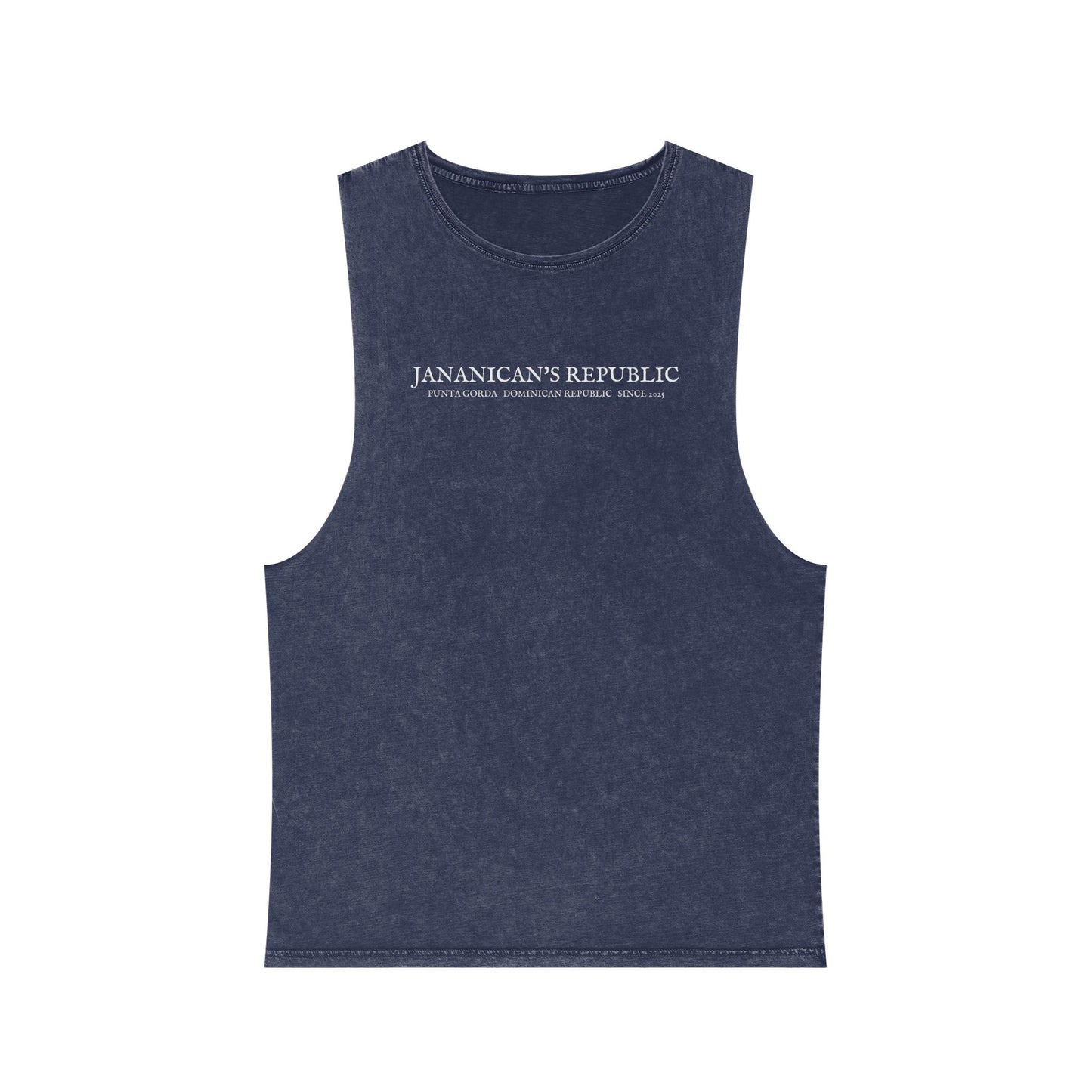 Jananican's Republic Unisex Stonewash Tank Top