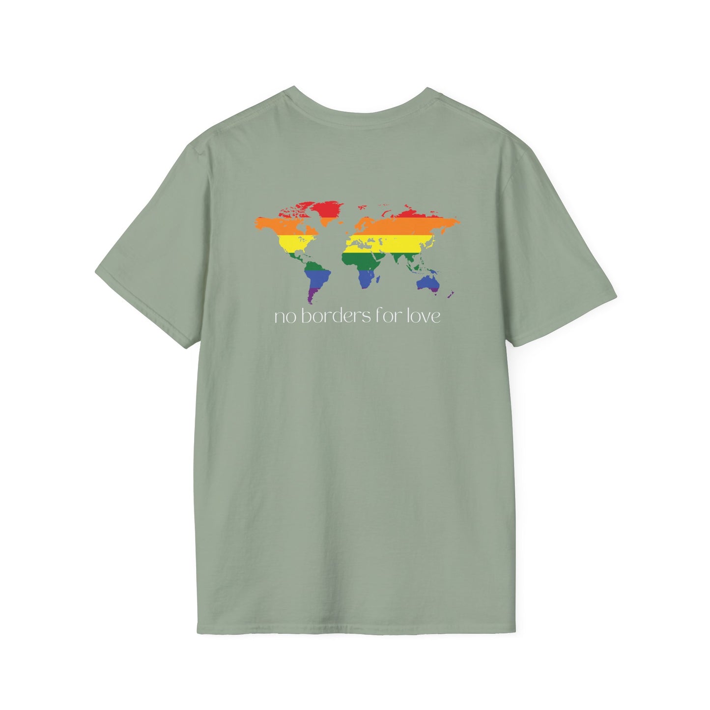 No Borders for Love: Pride T-shirt