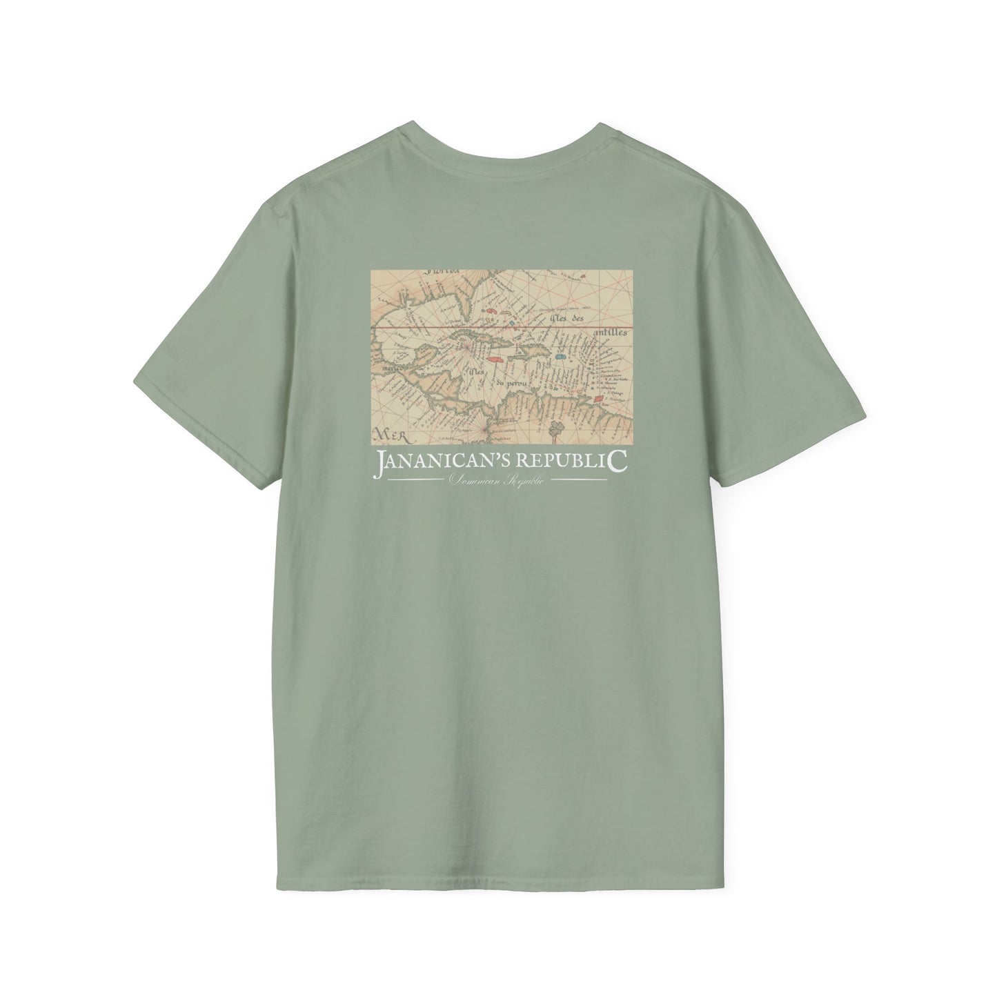 Classic Jananican's Republic - Caribbean Map