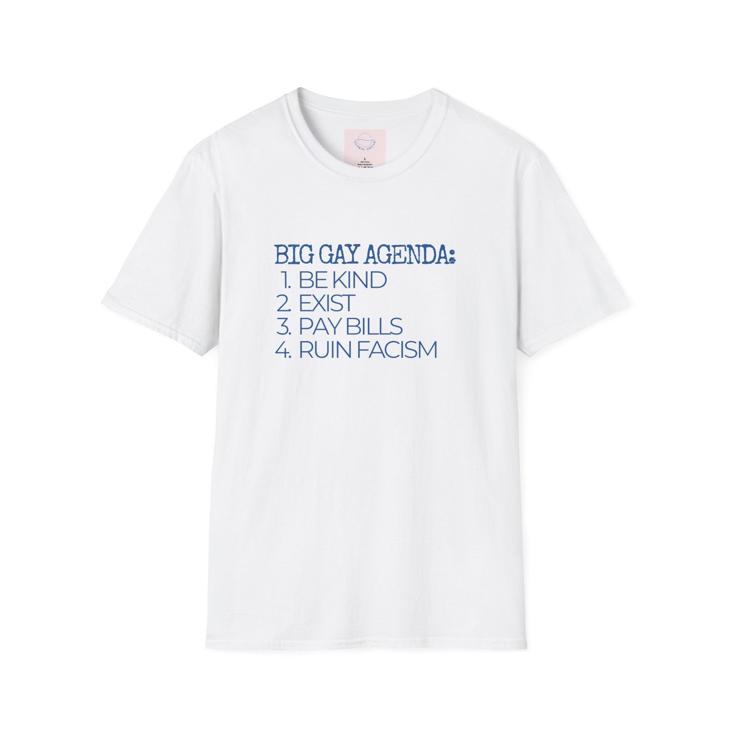 Big Gay Agenda Tee