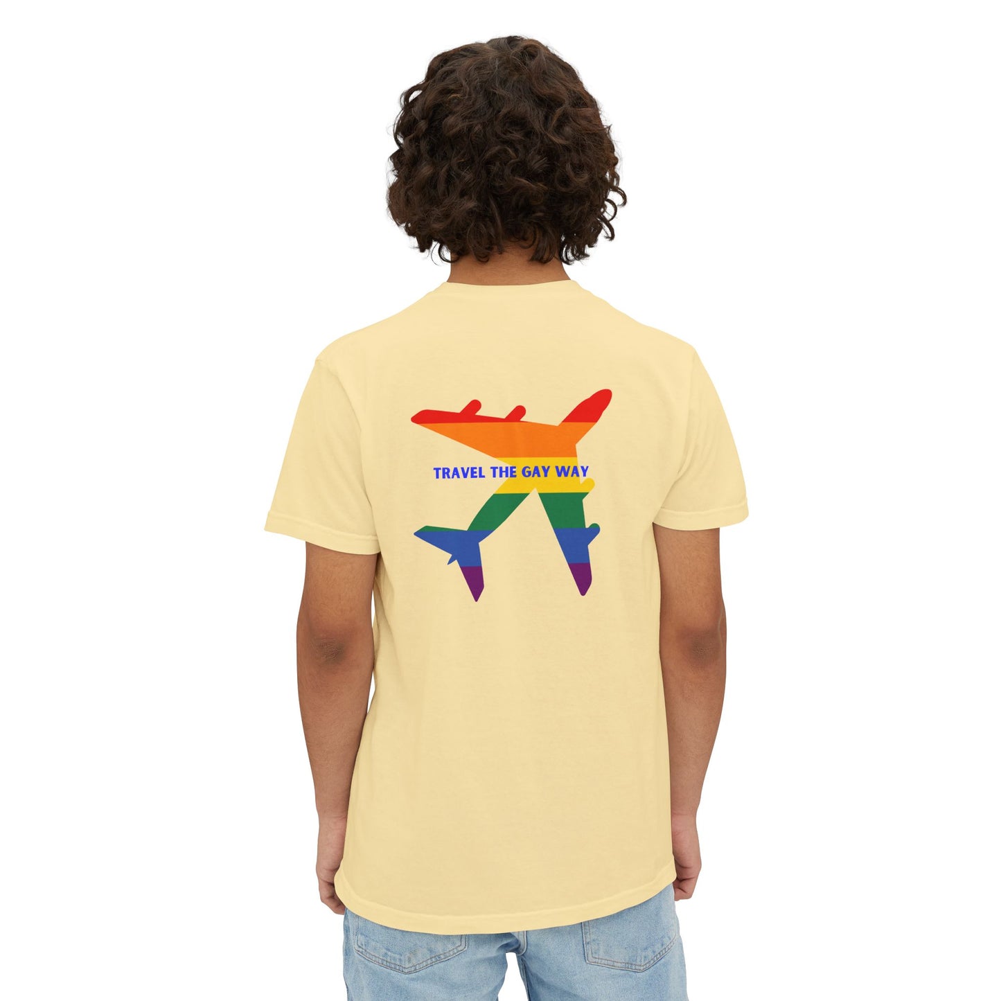 Travel the Gay Way Pocket Tee