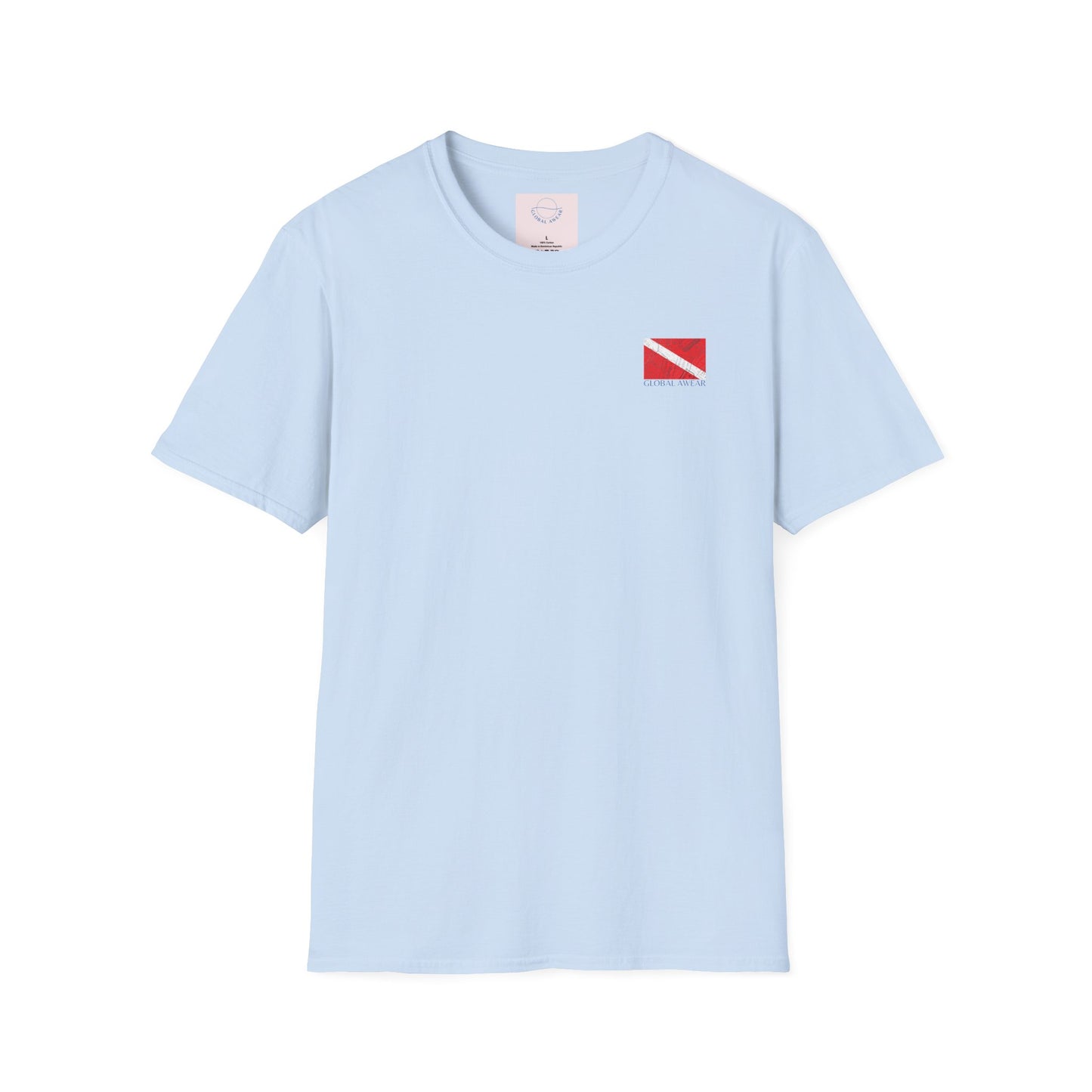 Dive Flags & Passport Stamps Tee