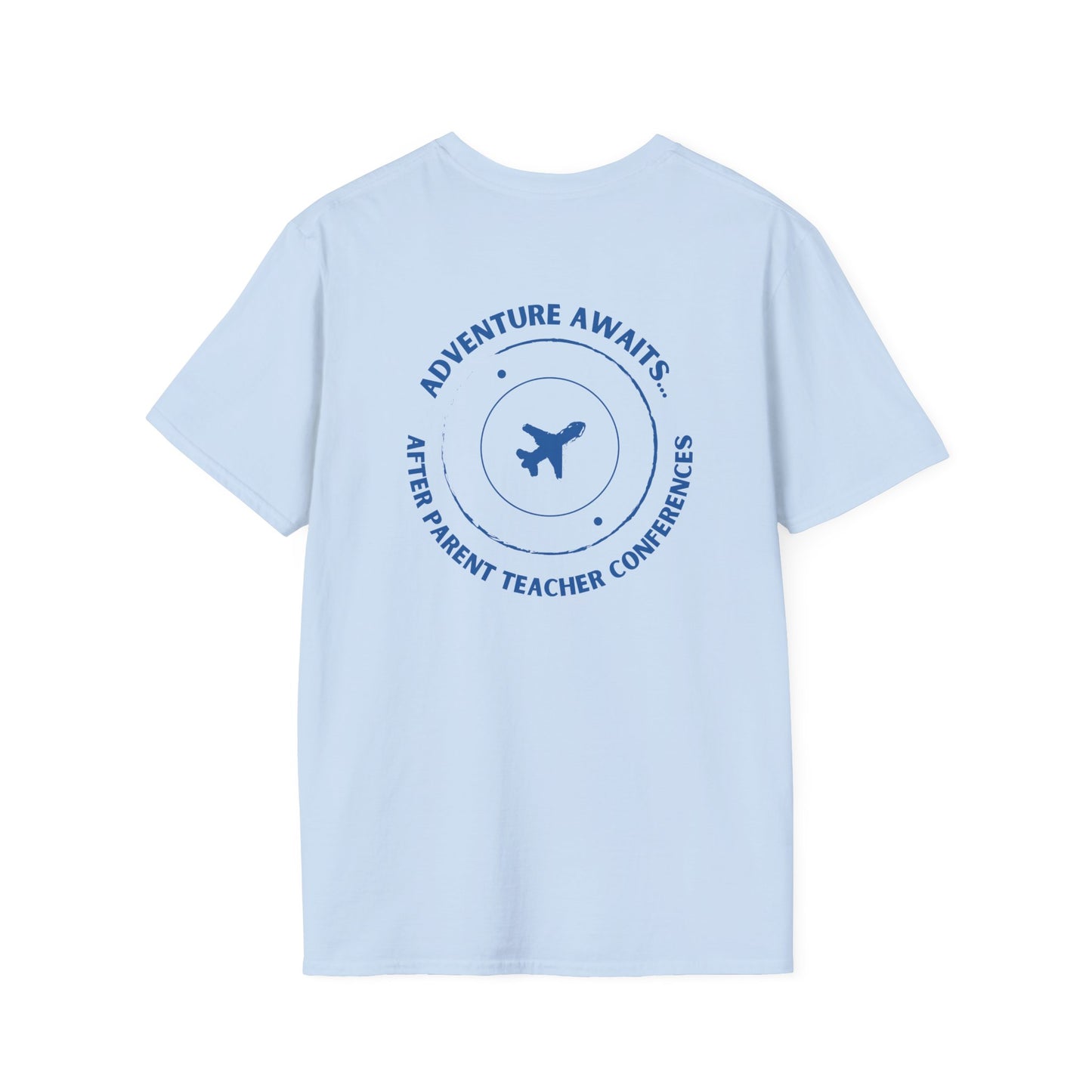 Adventure Awaits International Teacher T-shirt