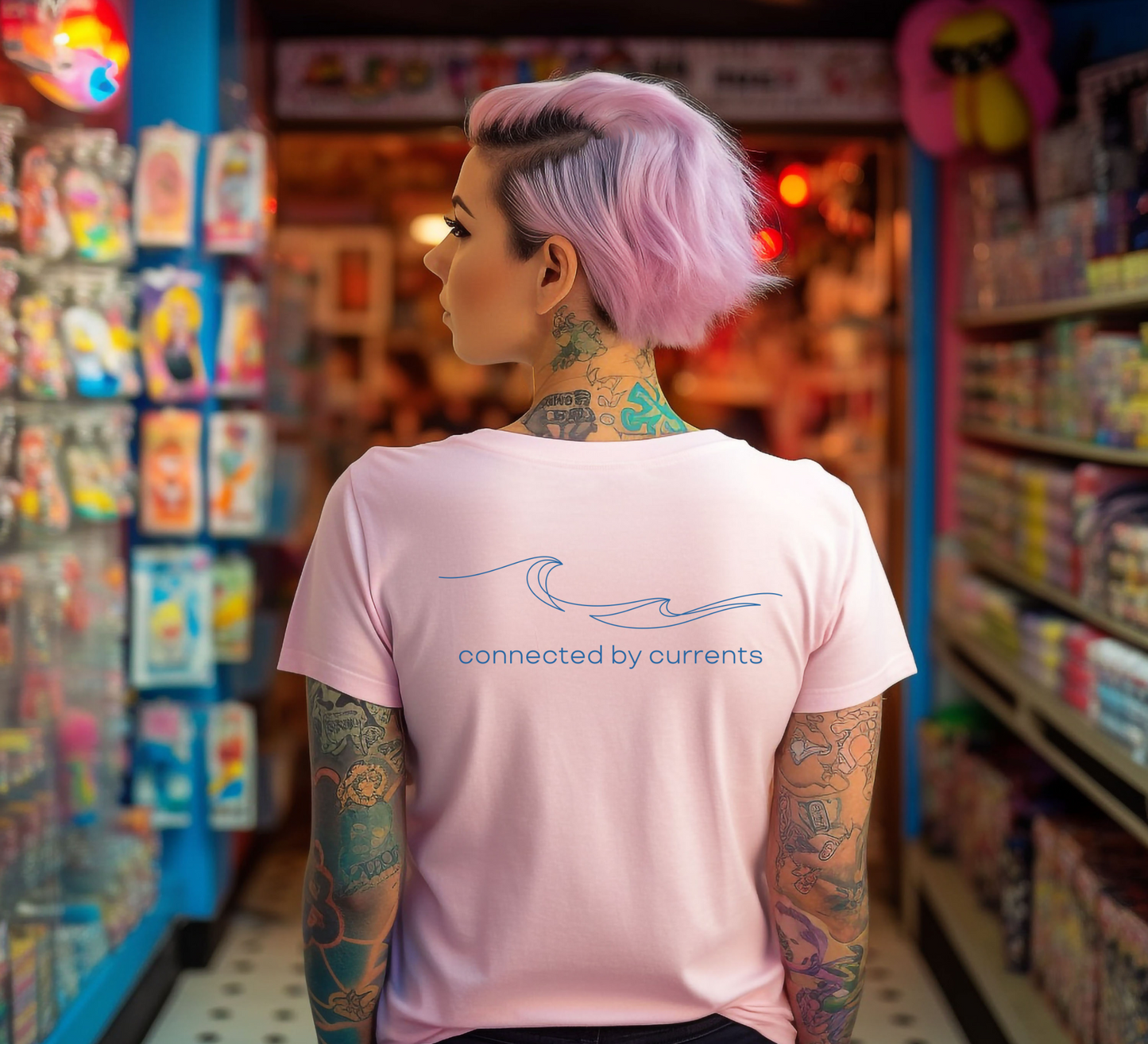 Connected by Currents: Dive Tee