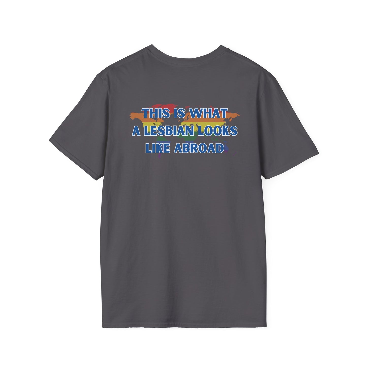 What a Lesbian Looks Like Abroad: Pride T-shirt
