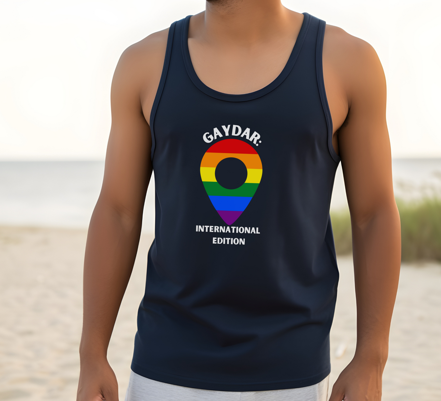 Gaydar: International Edition Pride Travel Tank