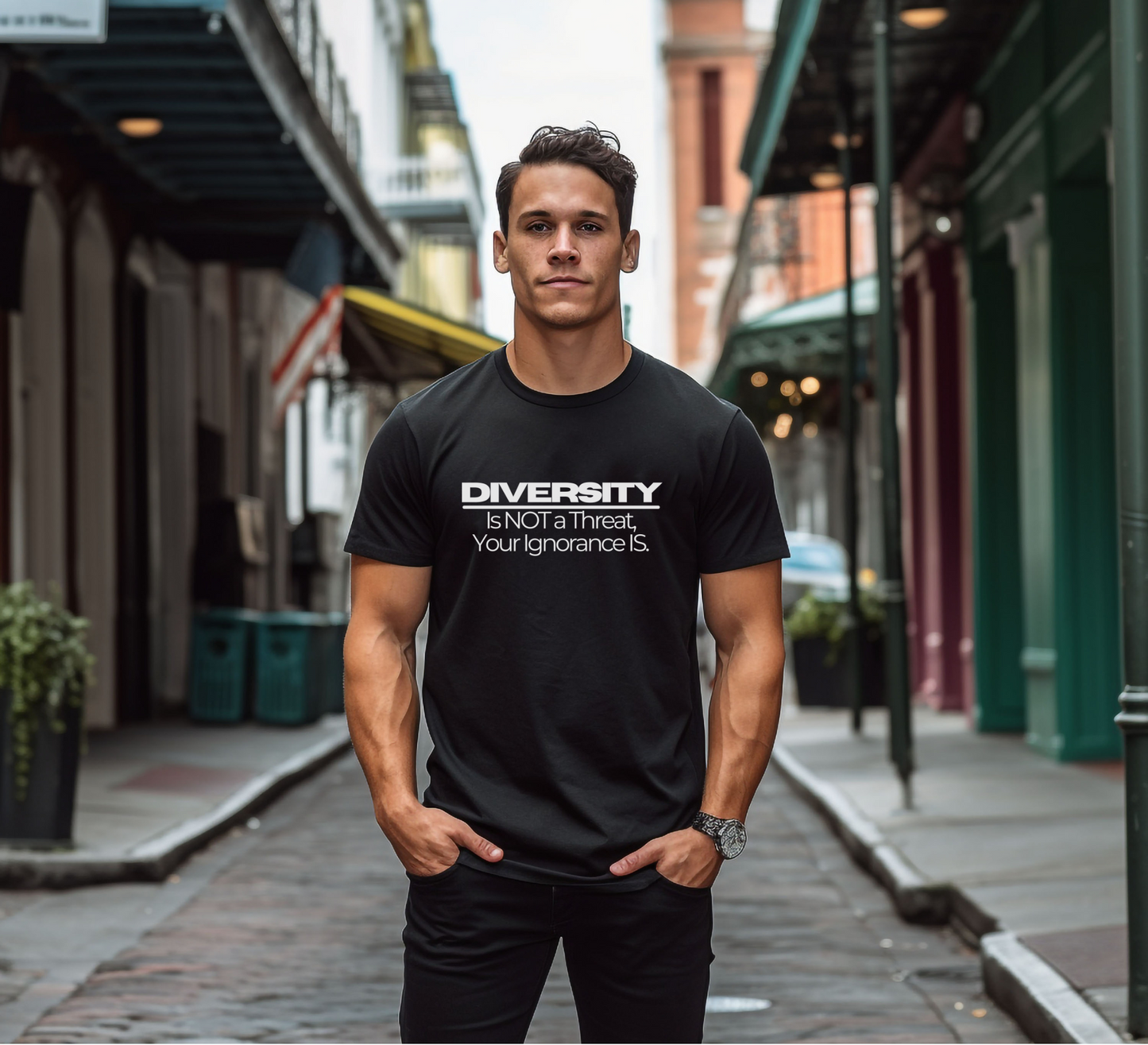Diversity is NOT a Threat, Your Ignorance IS Tee