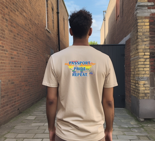 Passport. Pride. Repeat. Tee