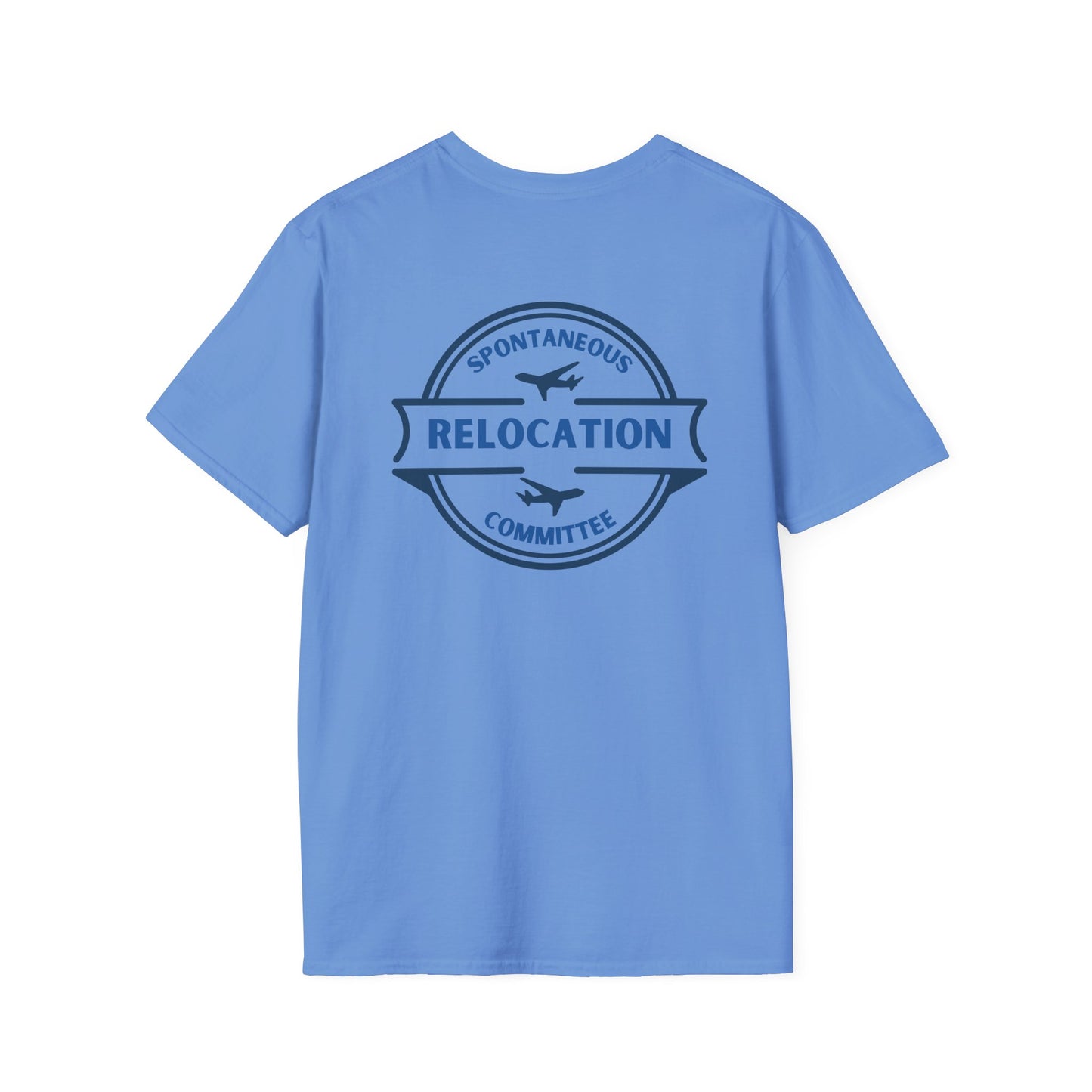 Spontaneous Relocation Club T-shirt