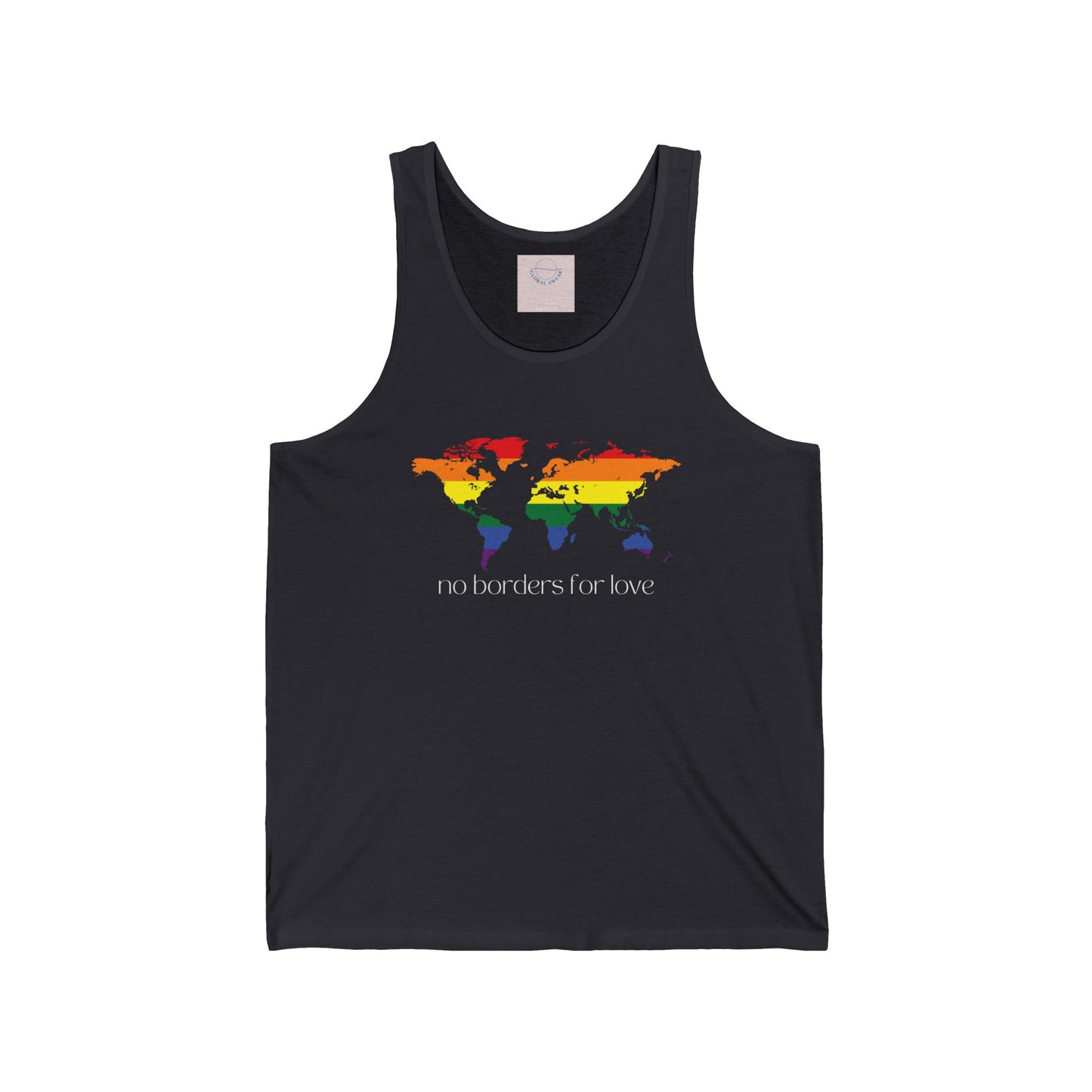 No Borders for Love: Pride Travel Tank