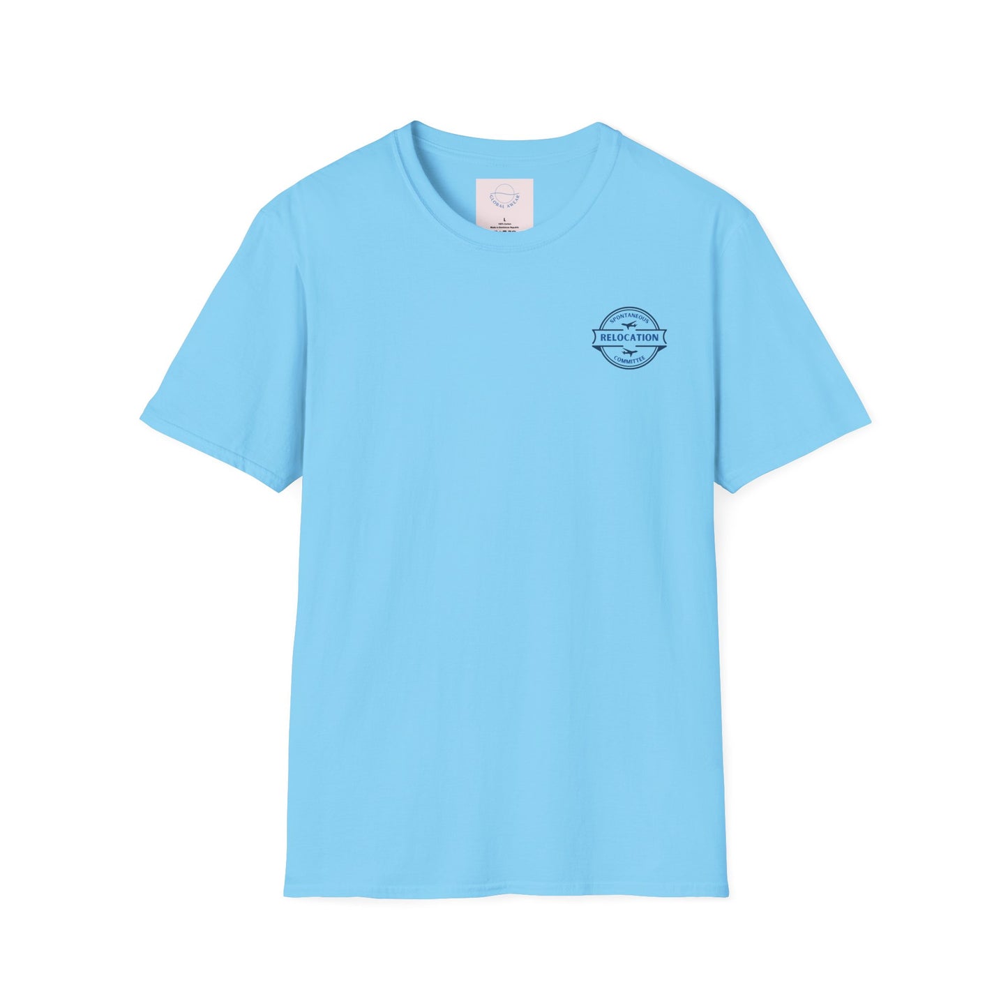 Spontaneous Relocation Club T-shirt