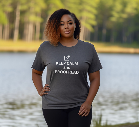 Keep Calm & Proofread T-shirt
